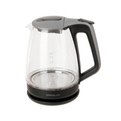 ERGOLUX ELX-KG01-C42 Чайник электрич. серебристо-черный 1