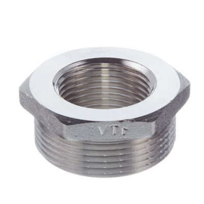 Футорка 2" Ш х 1/2" Г латунь