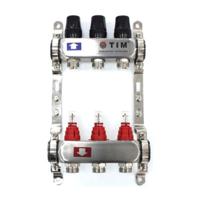 Коллекторный узел 3 выхода 3/4"