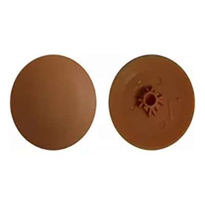 Заглушка для кров.самореза коричневая