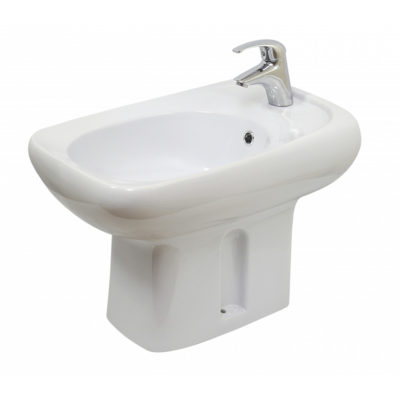 Биде напольное Альфана 425*580*375 белое