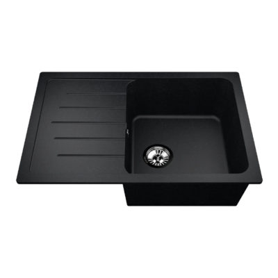 VG404 Мойка Vigro (750*495*200) обсидиан
