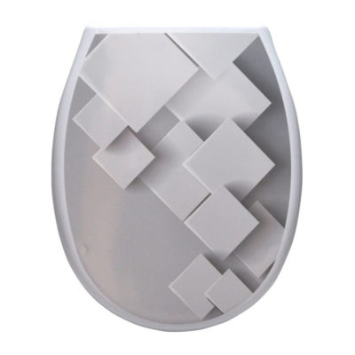 Сиденье жесткое для унитаза ОКЕАН LUX в ассортименте