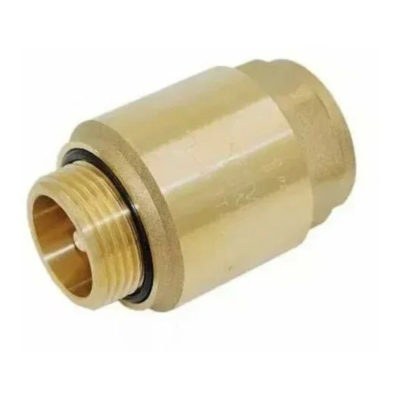 Обратный клапан 1 1/4" г/г с латунным штоком TIM