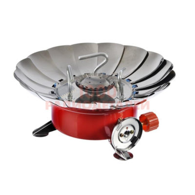 Плита газовая мини ( с ветрозащитным лепестковым механизмом)