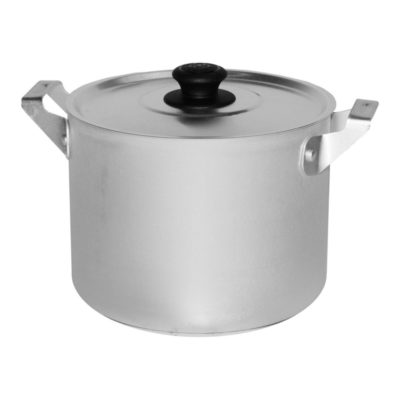 Кастрюля алюминиевая цилиндрическая 8л