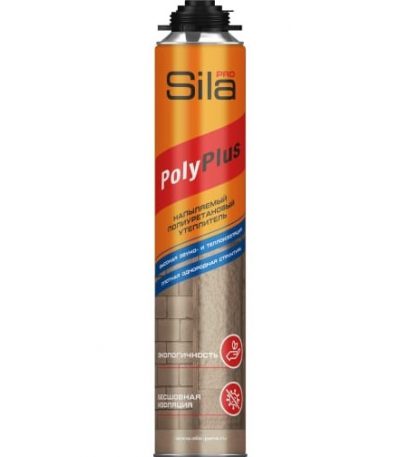 SILA PRO POLYPLUS Напыляемый утеплитель полиуретановый 850м