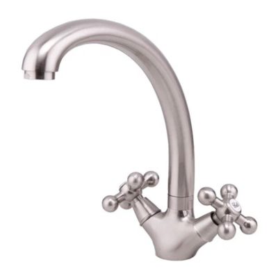 F1019-5 Смеситель для умывальника сатин