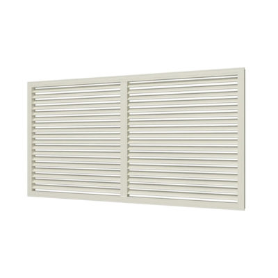 РЕШЕТКА ВЕНТ. 600*1500 ПЛАСТ. СЛОНОВАЯ КОСТЬ ЭРА