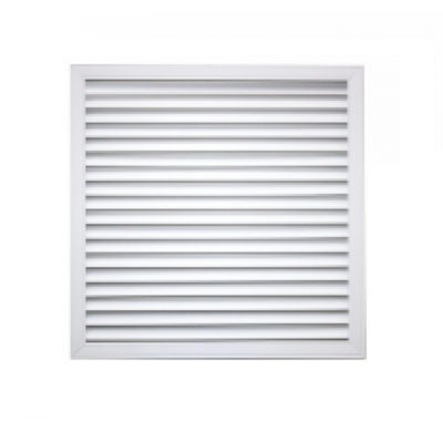 РЕШЕТКА ВЕНТ. 600*600 ПЛАСТ. БЕЛАЯ ЭРА