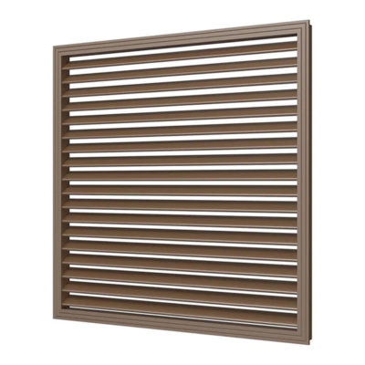 РЕШЕТКА ВЕНТ. 600*600 ПЛАСТ. ДУБ ЭРА