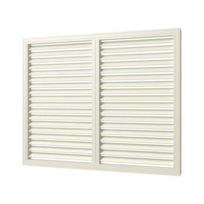 РЕШЕТКА ВЕНТ. 600*900 ПЛАСТ. СЛОН. КОСТЬ ЭРА