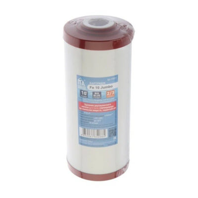 Картридж антижелезо FE10BB д/удаления растворен. железа с кварц. песком