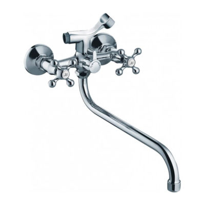 V-1005 Смеситель д/ванны VIKO крест.керамика