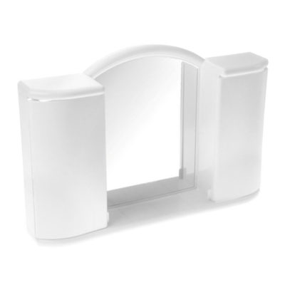 Шкаф зеркальный Беросси Арго белый мрамор