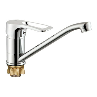4T4-A180 Смеситель д/кухни с картриджем G.LAUF хром