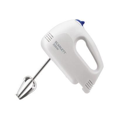 Миксер SC-HM40S03 SCARLETT 7 скоростей 200Вт