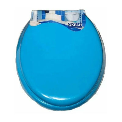 Сиденье для унитаза ОКЕАН Голубое