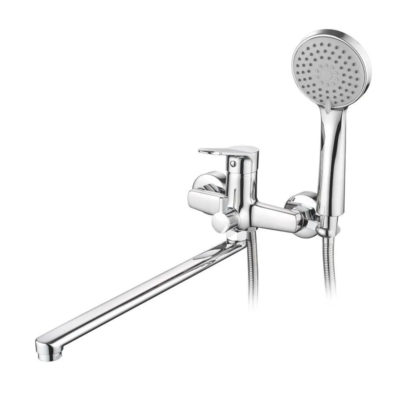 А7128 Смеситель д/ванны с маховиками излив 300мм (цвет в ассорт.) ACCOONA