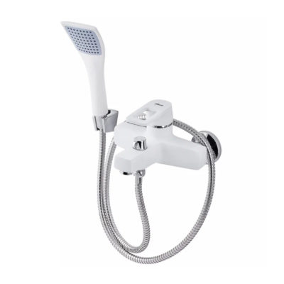 Смеситель д/ванны кор. литой излив