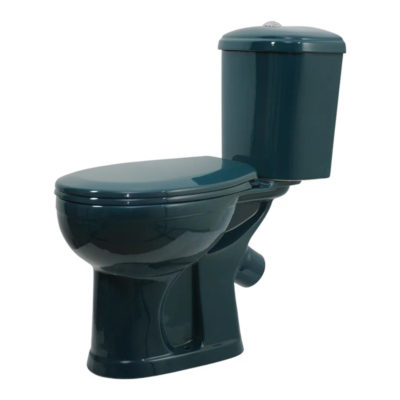 Унитаз-компакт ДОРА-Антивсплеск Стандарт зеленый (гор.вып+сиденье ПП