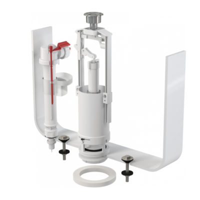 Выпускной комплект со стоп кнопкой А17 3/8" (ниж. подв.