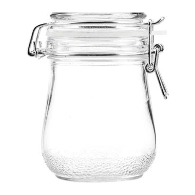 Банка д/сыпучих продуктов стекло с крышкой 0