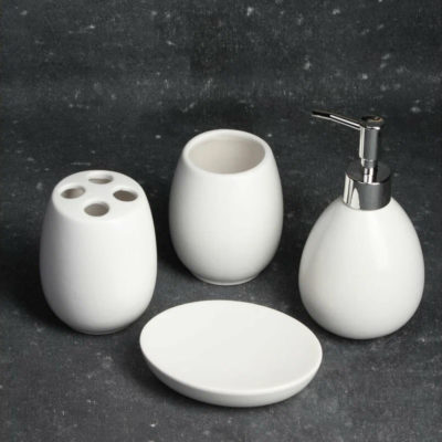 Набор для ванной Лилия керамика 4 предм.