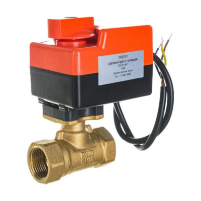 Кран шаровой с приводом TR-01 PN 3/4