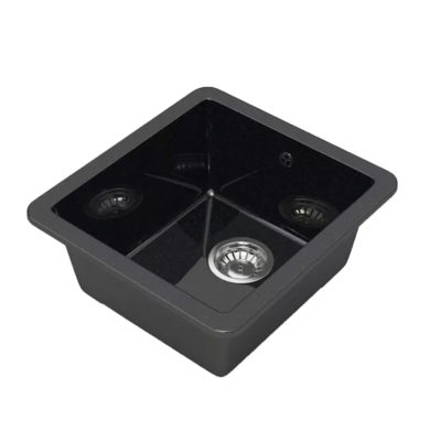 Z35Q4 Мойка глянцевая Гала черная  480*440*160 Granit