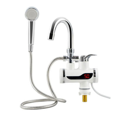 Кран-водонагреватель протчный д/душа с индик. 3-3