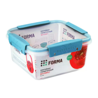 Контейнер д/продуктов Butterfly 1.2л Light голубой