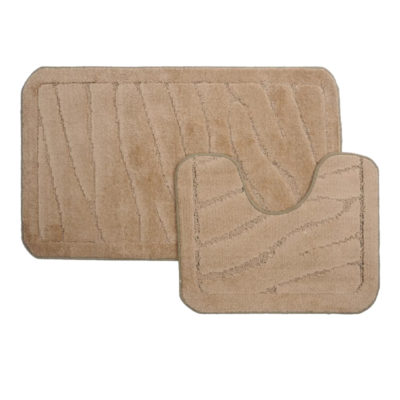 Набор ковриков д/ванной и туалета (2 шт) 60*90