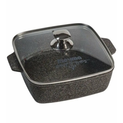 Жаровня квадратная 26*26 АП Гранит