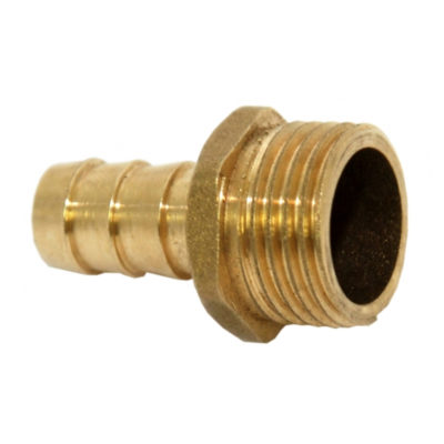 Переход прямой для резин.шлангов 1/2Н*8 латунь