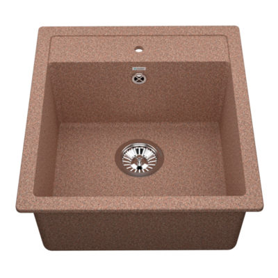 VG202 Мойка Vigro (460*500*195) терракотовый