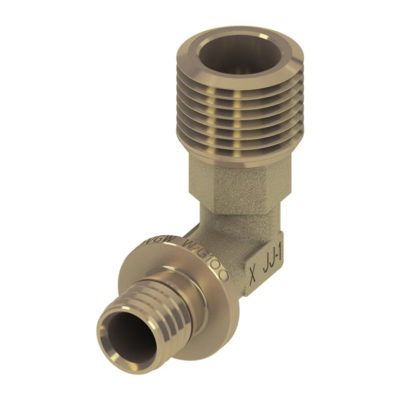 Уголок аксиальный 16*1/2" НР TECE