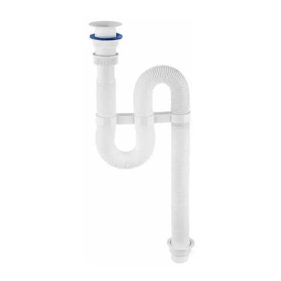 Отвод д/сифо (гофра)VIR900мм(1 1/2-Д40/50)622 (70)