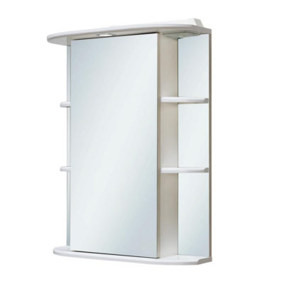 Шкаф зеркальный навесной Гиро 60/правый