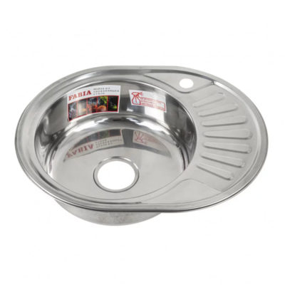 FABIA 57456L Мойка врезная 570*450 ЛЕВАЯ (0