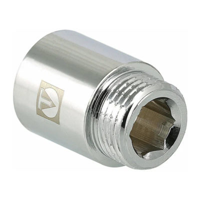 Удлинительная гайка хром 1"*60мм