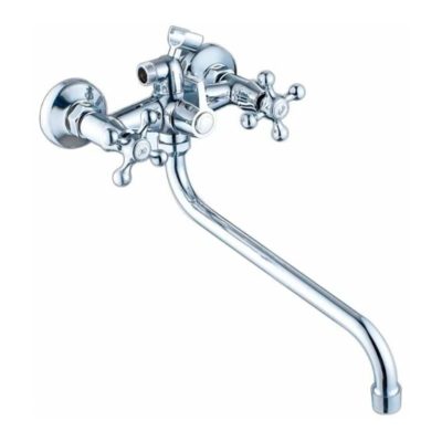 MN2208-2 Смеситель для ванны хром длинный излив