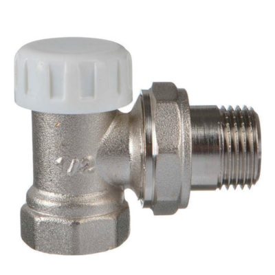 Клапан запорный д/радиатора угловой 1/2 TeRma