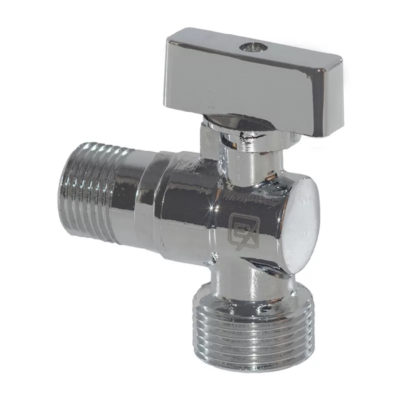 Кран шаровый удлин.углов. для с/т приборов 1/2*1/2