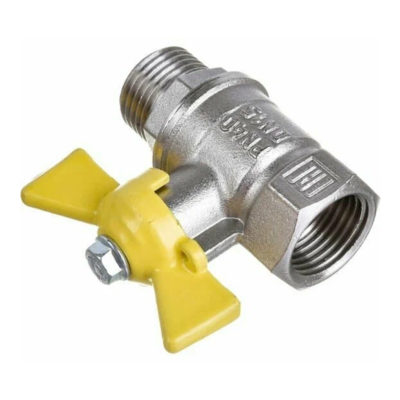 Кран шаровый для ГАЗА бабочка 1" ВР