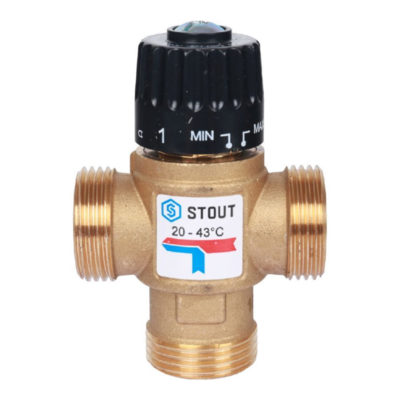 Термостатический смесительный клапан 1" универс