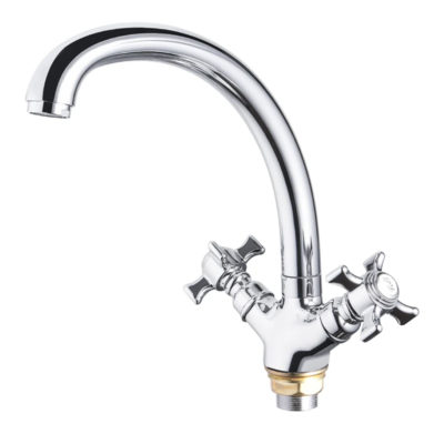 EM4824 Смеситель для кухни с гайкой хром