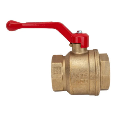 Кран шаровой для воды 2" ВР рычаг латунь VALFEX