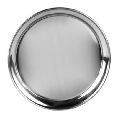 Поднос круглый 30см нерж. сталь