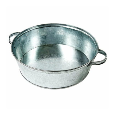 Таз оцинкованный 9л